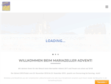 Tablet Screenshot of mariazeller-advent.at